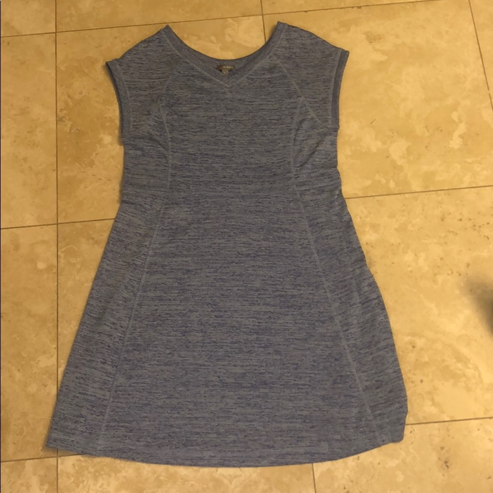 A purple Talbots sundress
